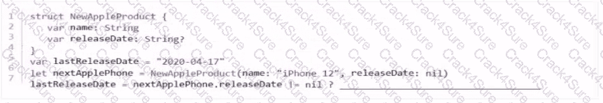 App-Development-with-Swift-Certified-User question answer