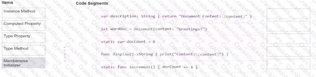 App-Development-with-Swift-Certified-User question answer