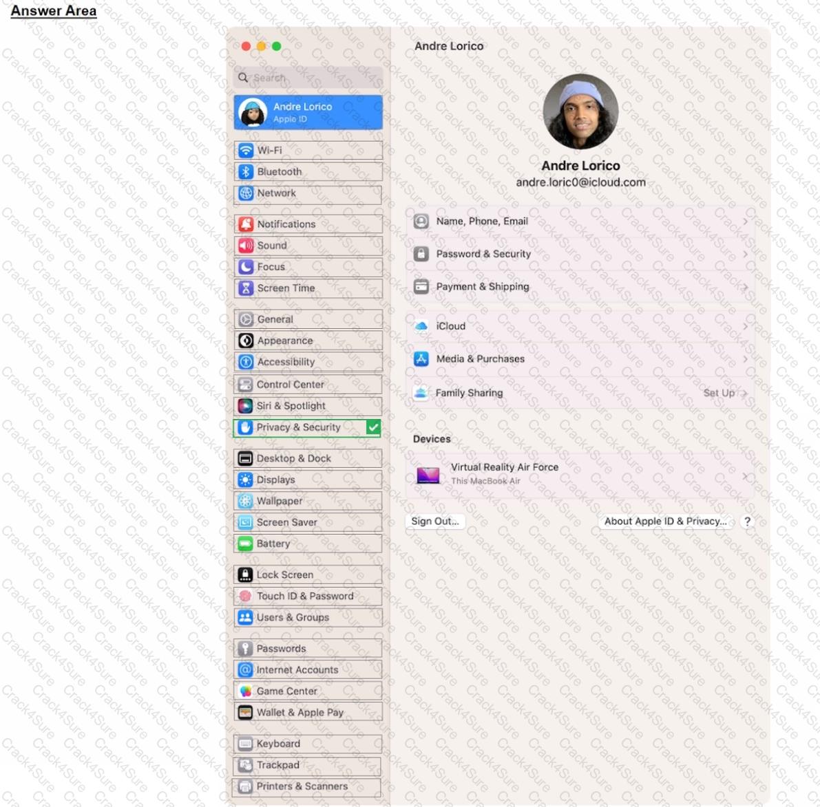 Apple-Device-Support question answer