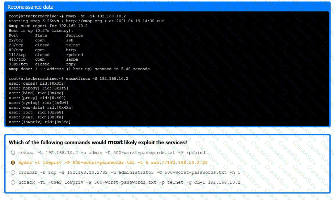 PT0-003 question answer