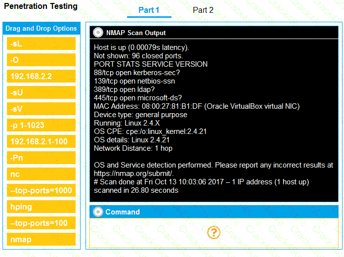PT0-003 question answer
