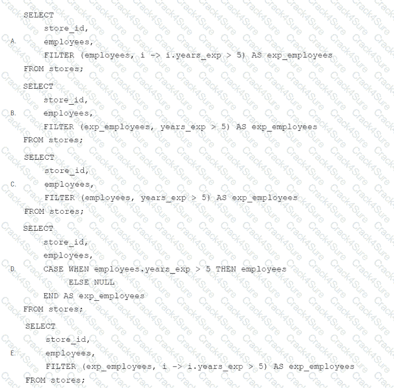 Databricks-Certified-Data-Engineer-Associate question answer