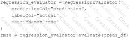 Databricks-Machine-Learning-Associate question answer