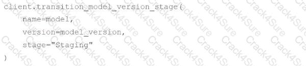 Databricks-Machine-Learning-Professional question answer
