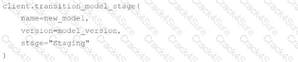 Databricks-Machine-Learning-Professional question answer