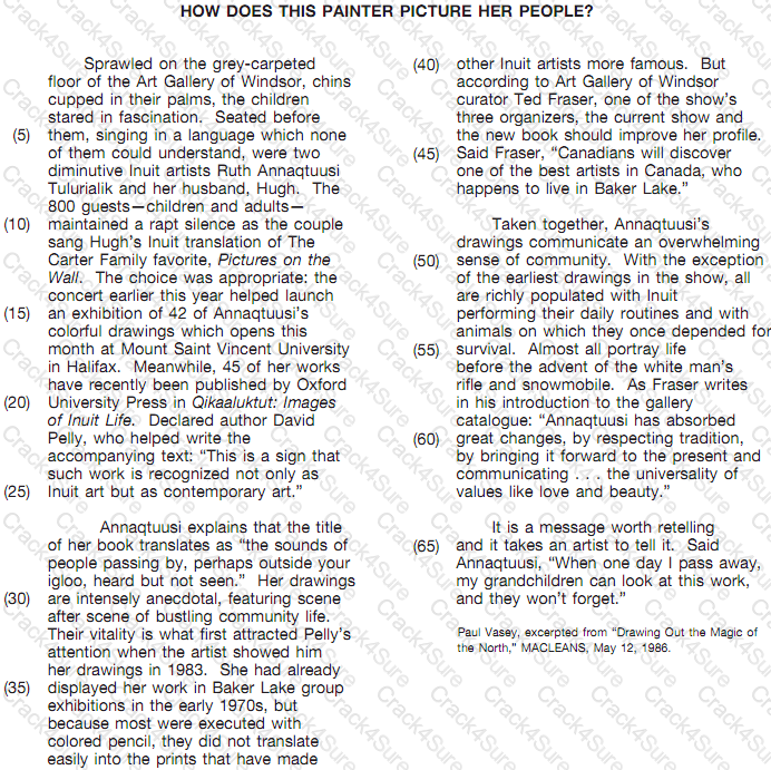 GED-Reading question answer
