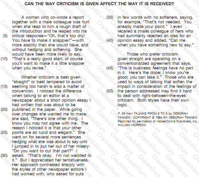 GED-Reading question answer