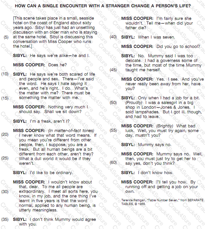 GED-Reading question answer