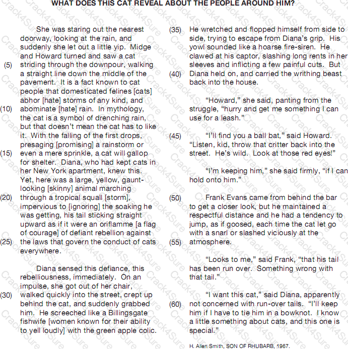 GED-Reading question answer