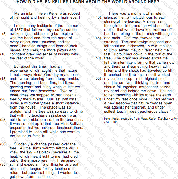 GED-Reading question answer