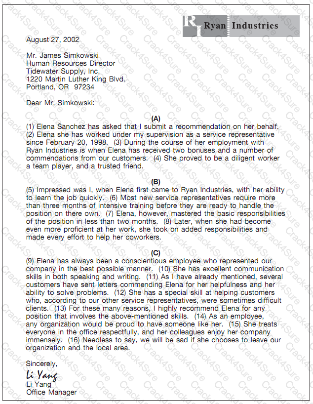 GED-Writing question answer