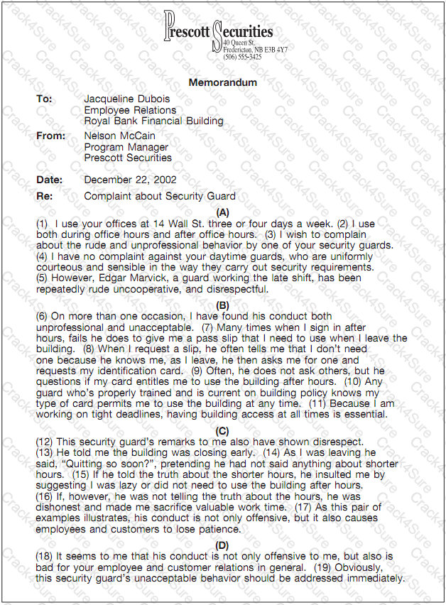 GED-Writing question answer