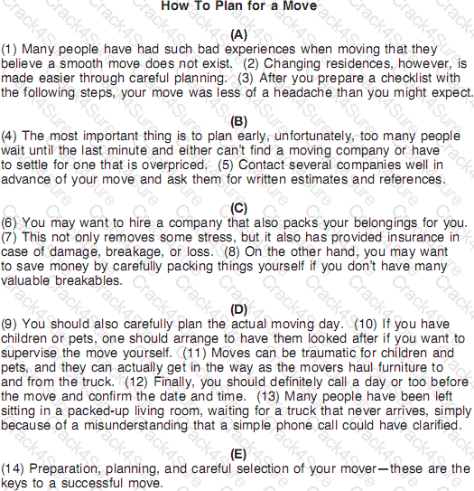 GED-Writing question answer
