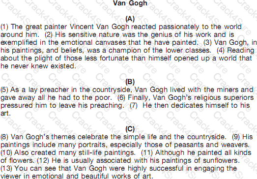GED-Writing question answer