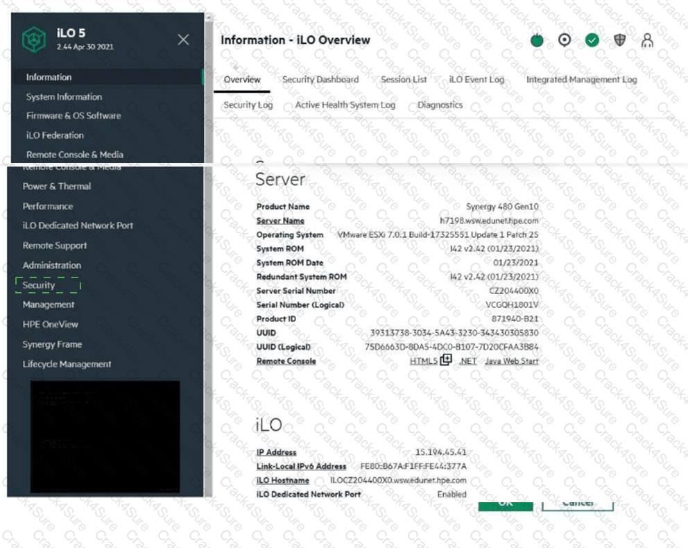 HPE0-S59 question answer