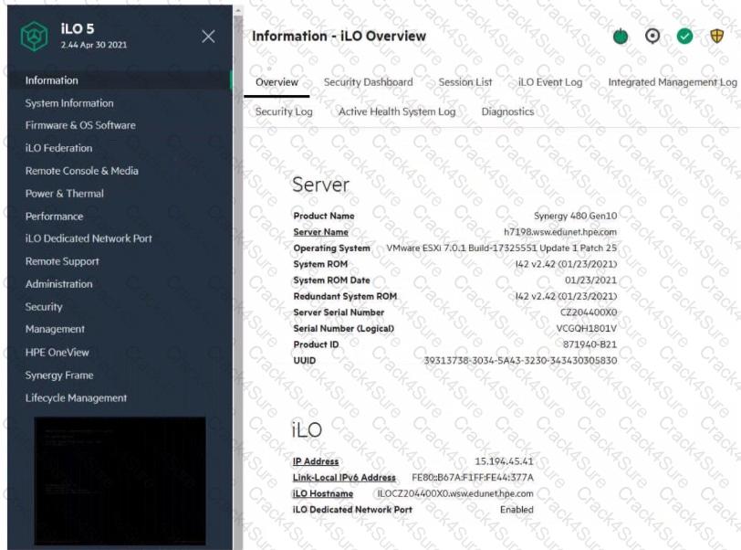 HPE0-S59 question answer
