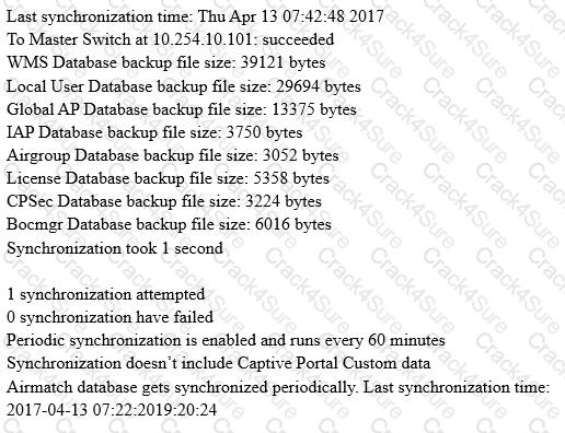 HPE6-A71 question answer