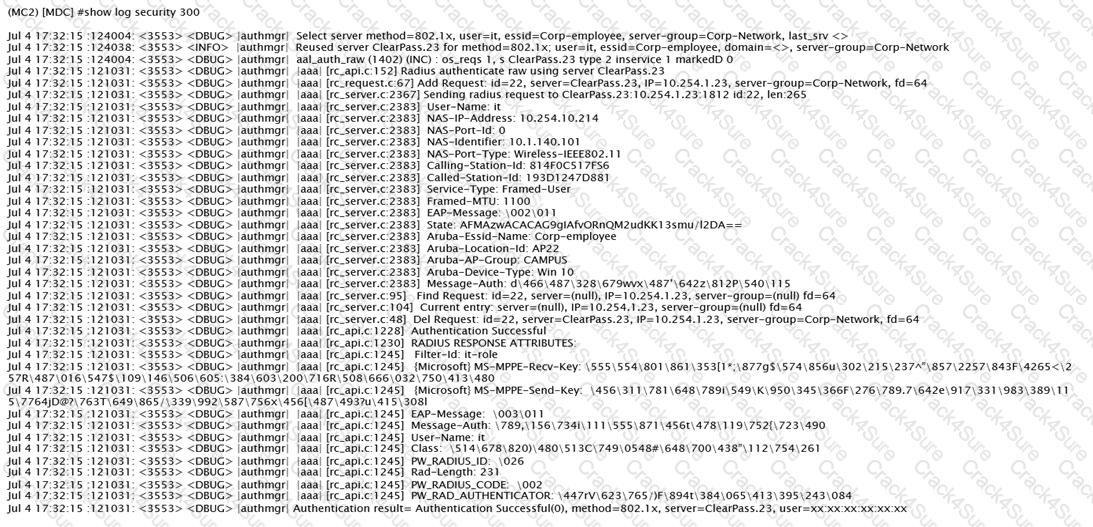 HPE6-A79 question answer