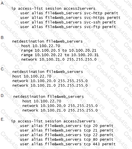 HPE6-A79 question answer