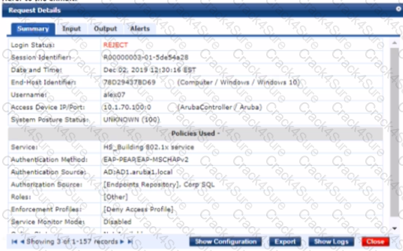 HPE6-A81 question answer