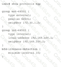 JN0-351 question answer