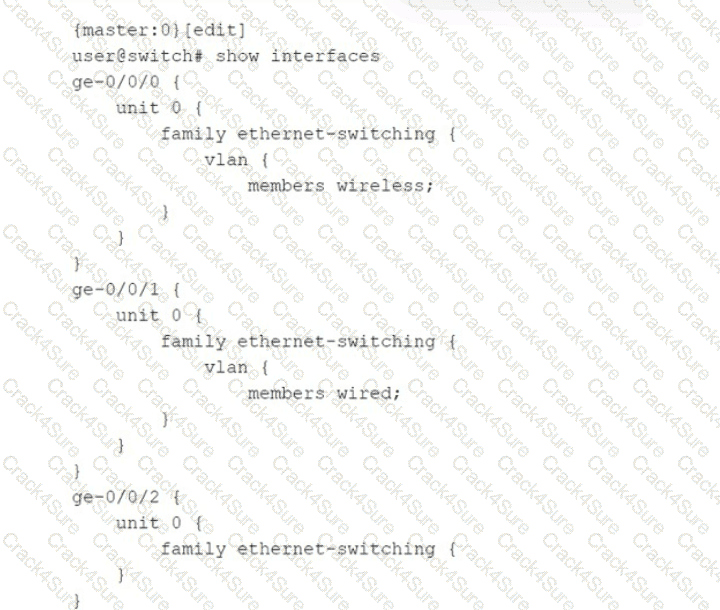 JN0-351 question answer