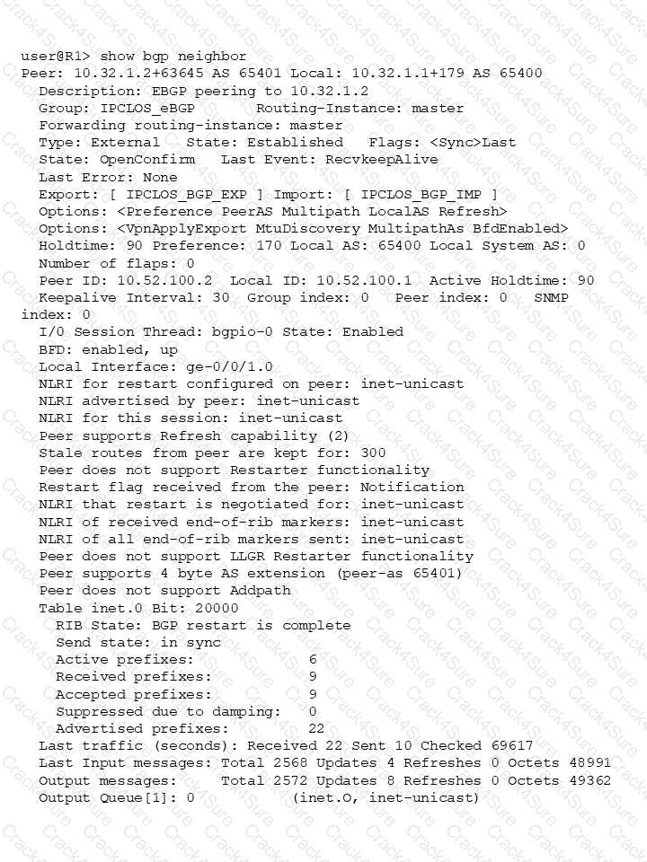 JN0-351 question answer