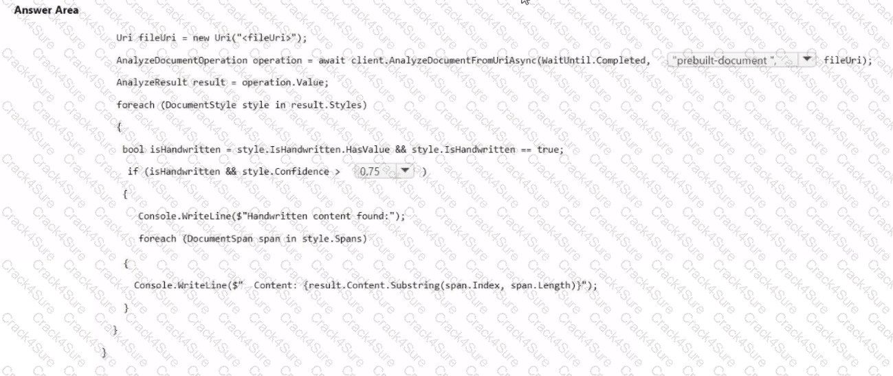 AI-102 question answer