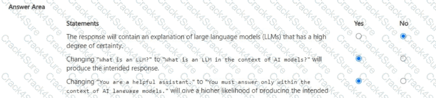 AI-102 question answer