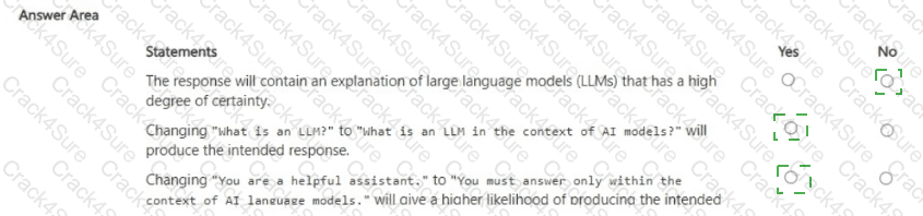 AI-102 question answer