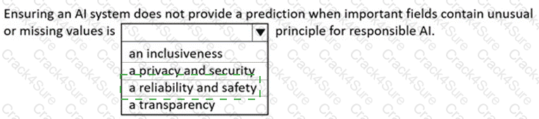 AI-900 question answer