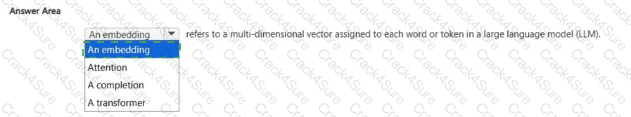 AI-900 question answer