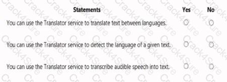 AI-900 question answer