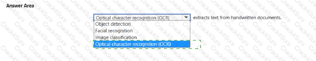 AI-900 question answer