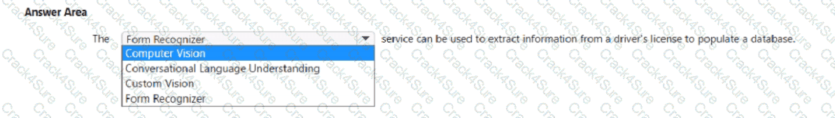 AI-900 question answer
