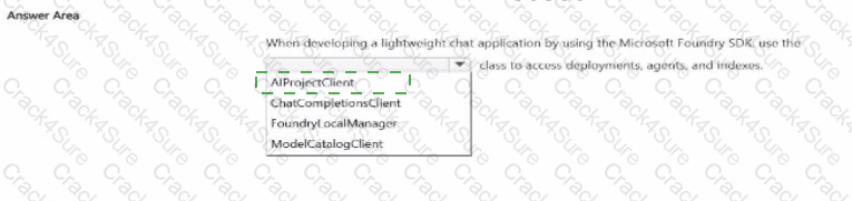 AI-901 question answer