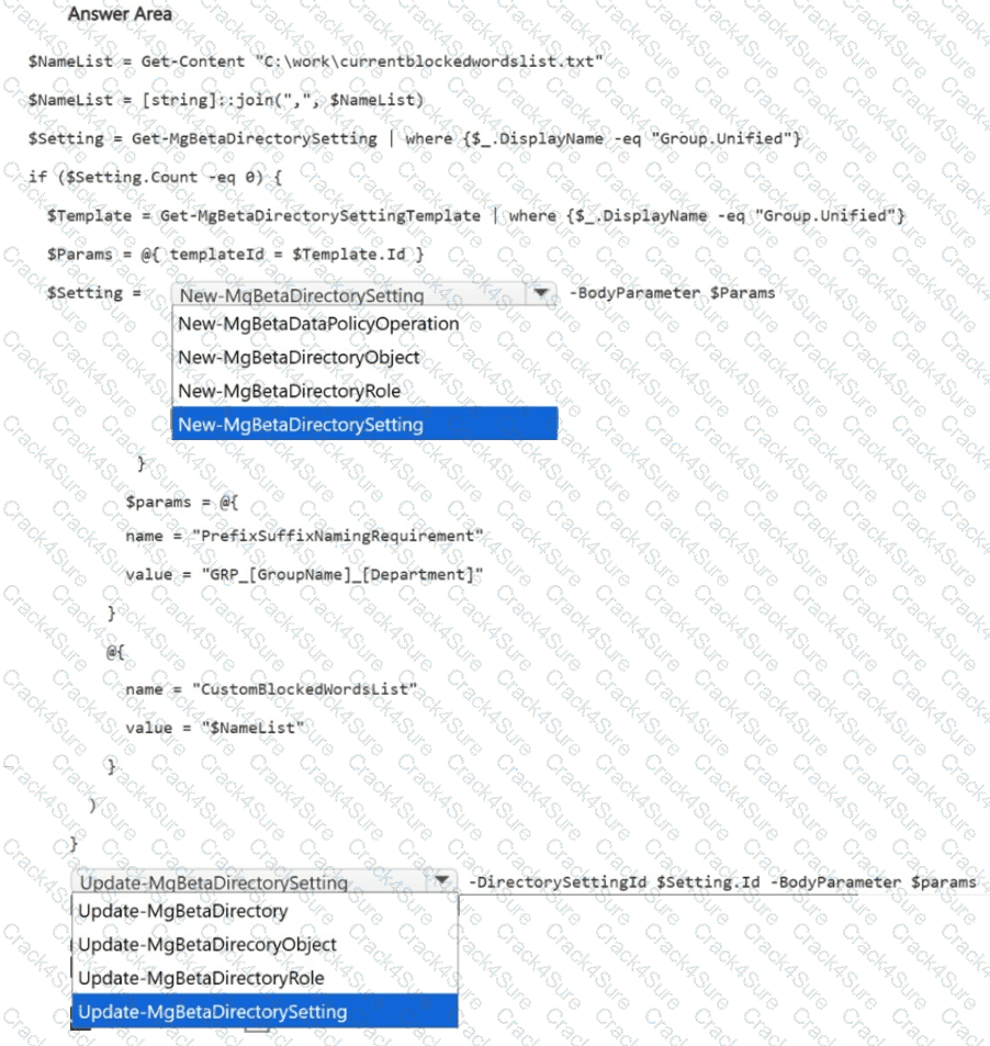 MS-700 question answer