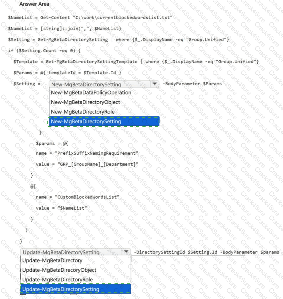 MS-700 question answer