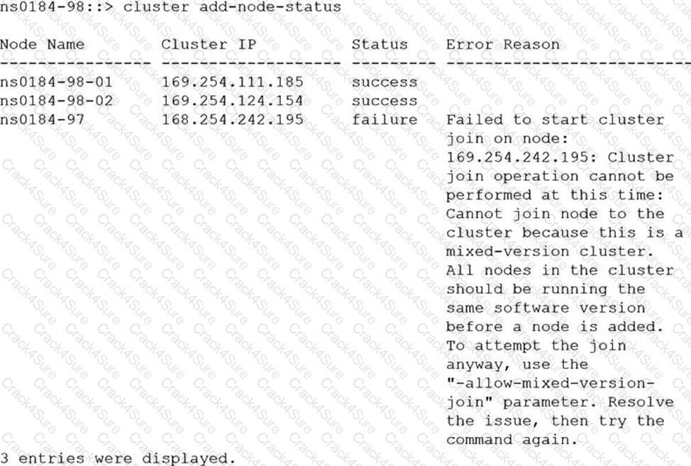 NS0-185 question answer