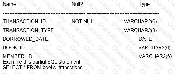 1z0-071 question answer