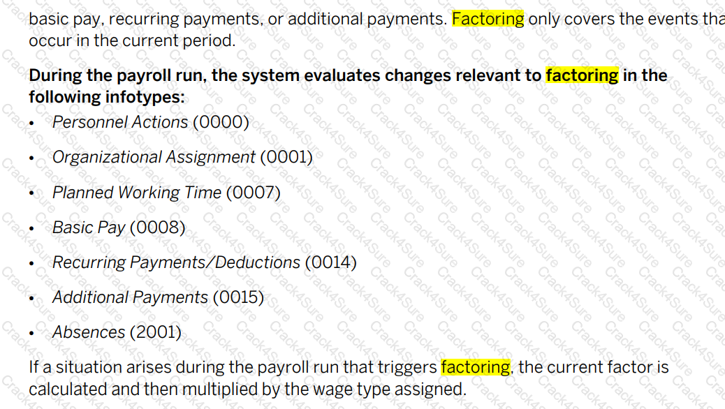 C_HCMPAY2203 question answer