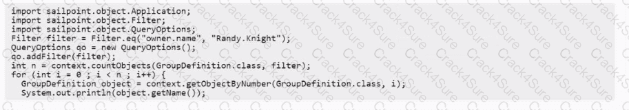 IdentityIQ-Engineer question answer