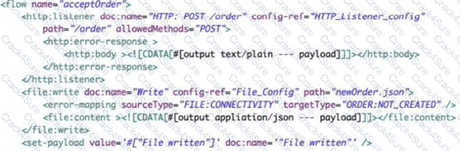 Salesforce-MuleSoft-Developer-I question answer