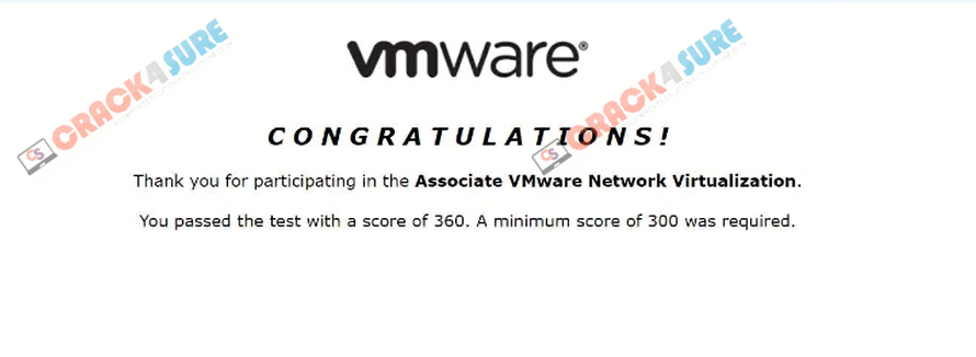 VCTA-NV 2021 1v0-41.20 passing score card 1