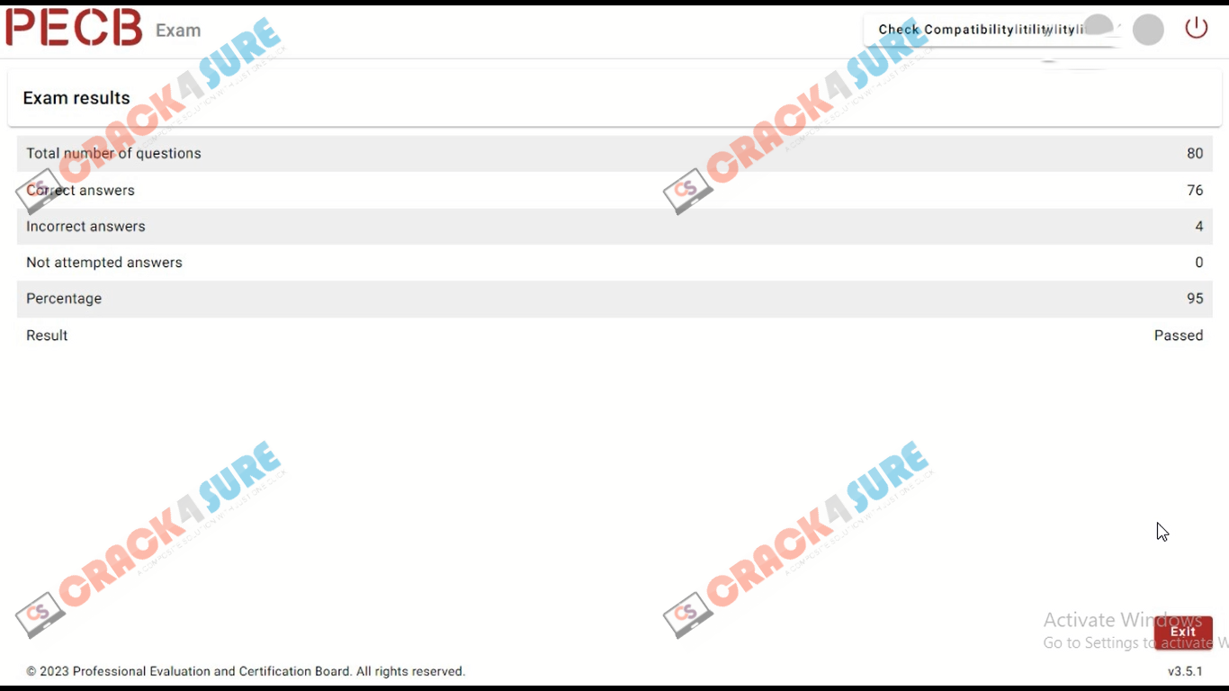 ISO 27001 ISO-IEC-27001-Lead-Auditor passing score card 2